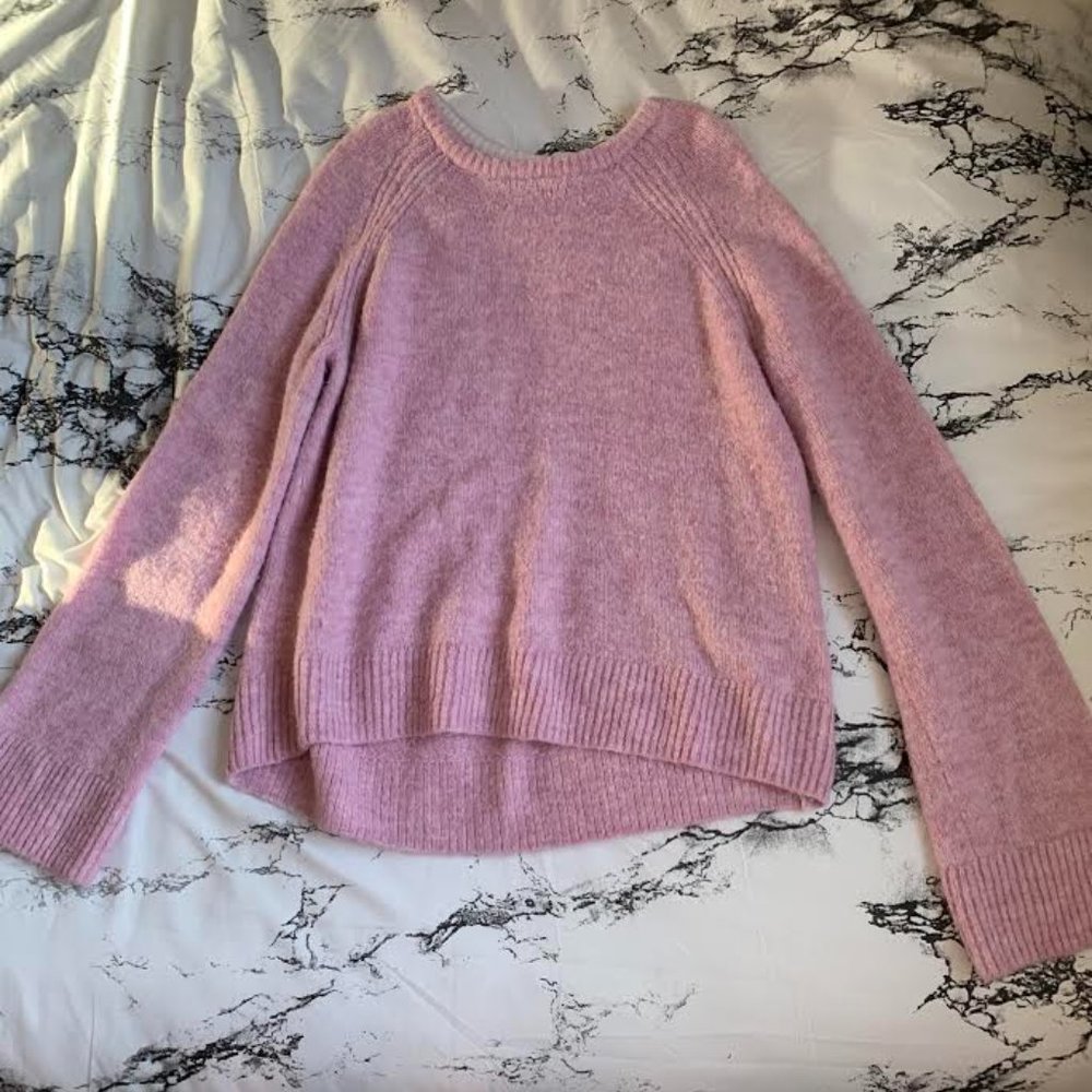 Pinkish Purple Sweater Girls